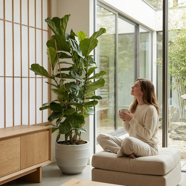 Ficus Lyrata struik XXL - 220cm