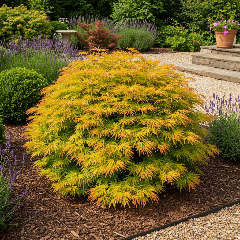 Japanischer Ahorn Sommergold - Gelb - 70cm