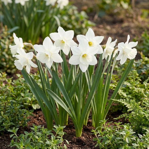 Cebulki narcyzów Botanical White mix