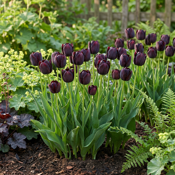 Bulbes de tulipe Black